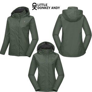 NWT - Little Donkey Andy Women’s Waterproof Rain Jacket - Size L